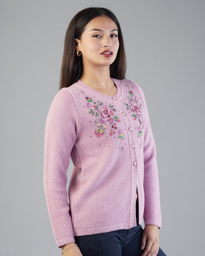 Camille Embroidered Cardigan