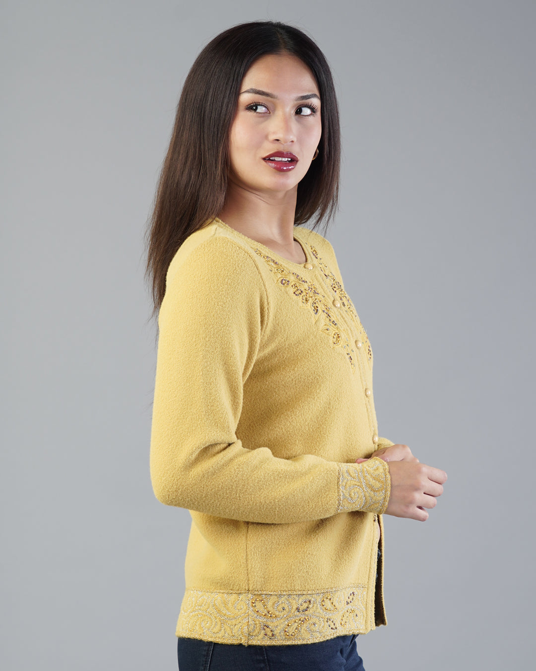 Marina Beaded Cardigan
