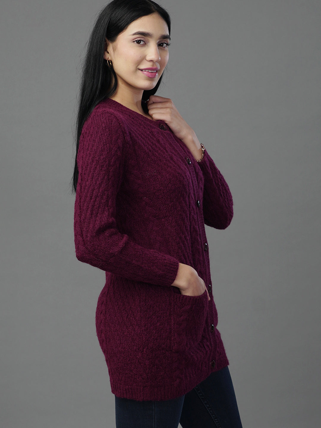 The Ruby & Wine Statement Knit