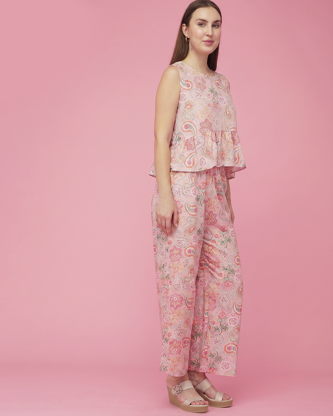 Blush Whim Paisley Set