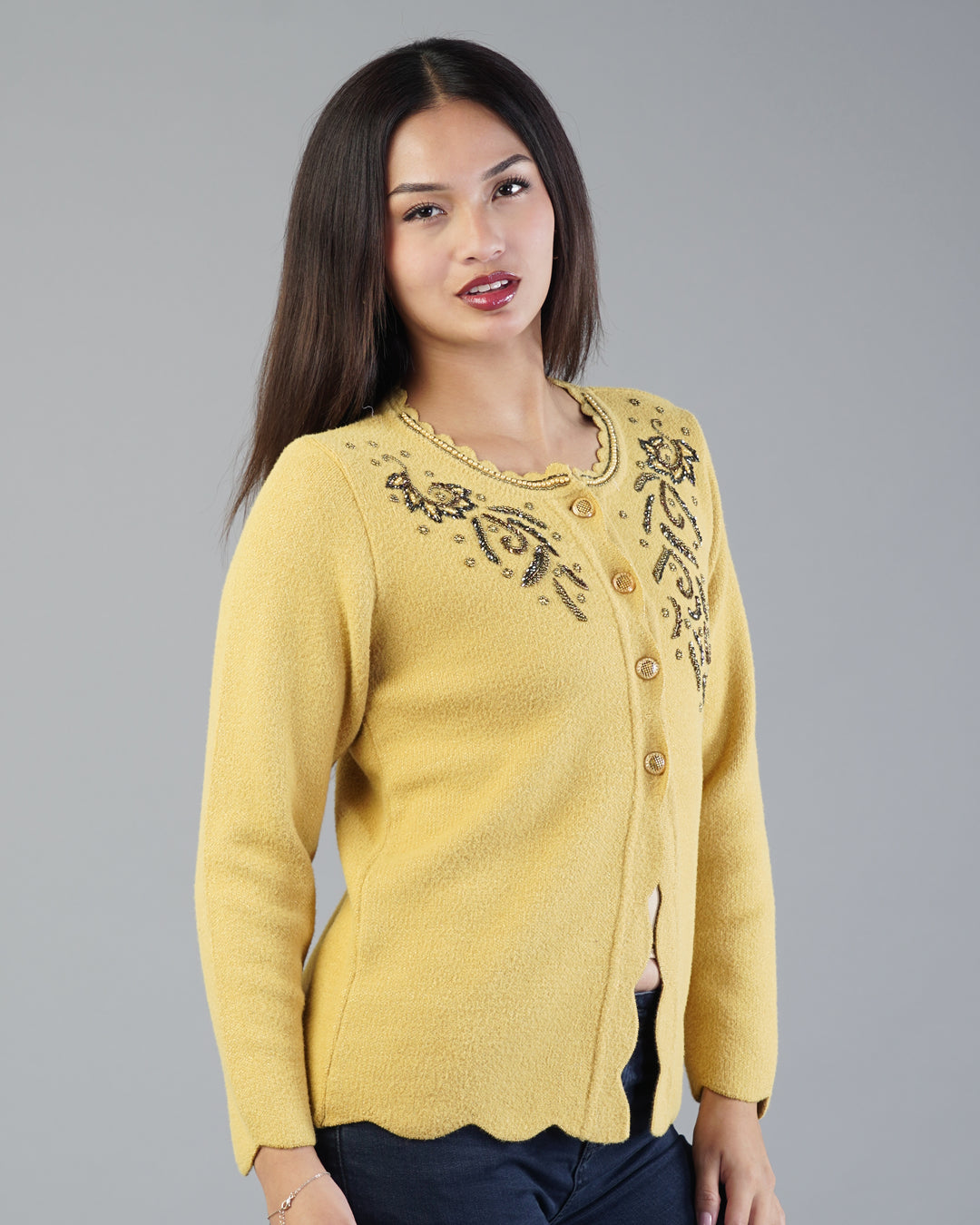 Estelle Beaded Cardigan