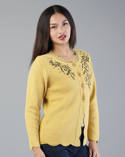 Estelle Beaded Cardigan