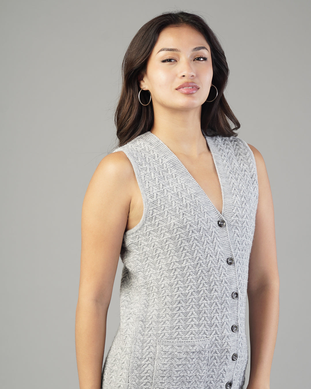 Zara V-Neck Knit Cardigan