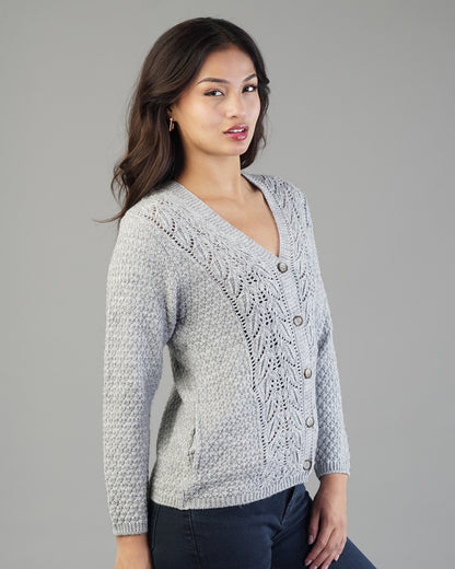 Mina V-Neck Knit Cardigan