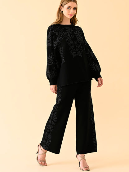 Onyx Dream Embroidered Co-Ord