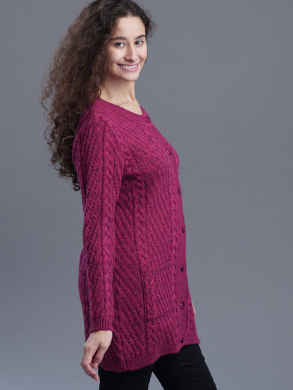 Noor Fawn Knit Long Cardigan