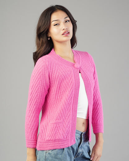 Maeve V-Neck Knit Cardigan
