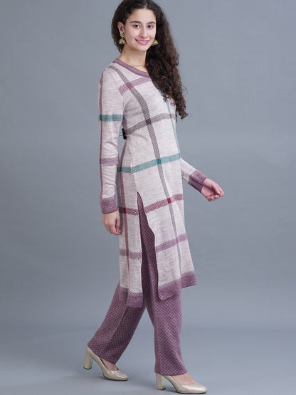 Inaaya Jacquard Casual Set