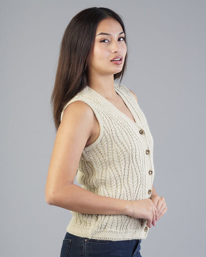 Lyra V-Neck Knit Cardigan