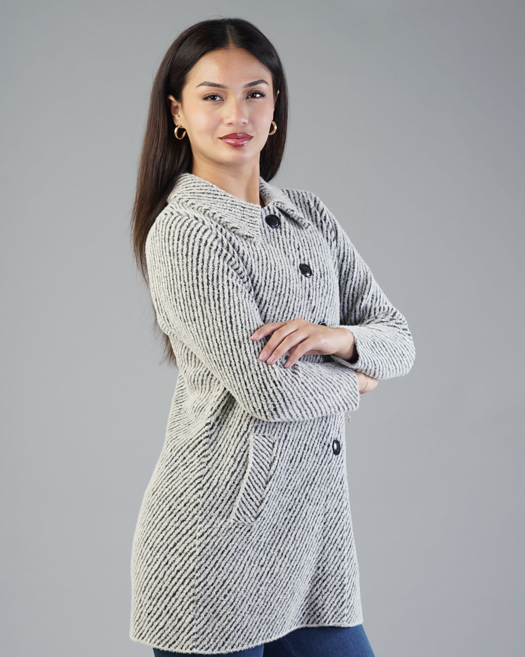 Emilia Collared Cardigan