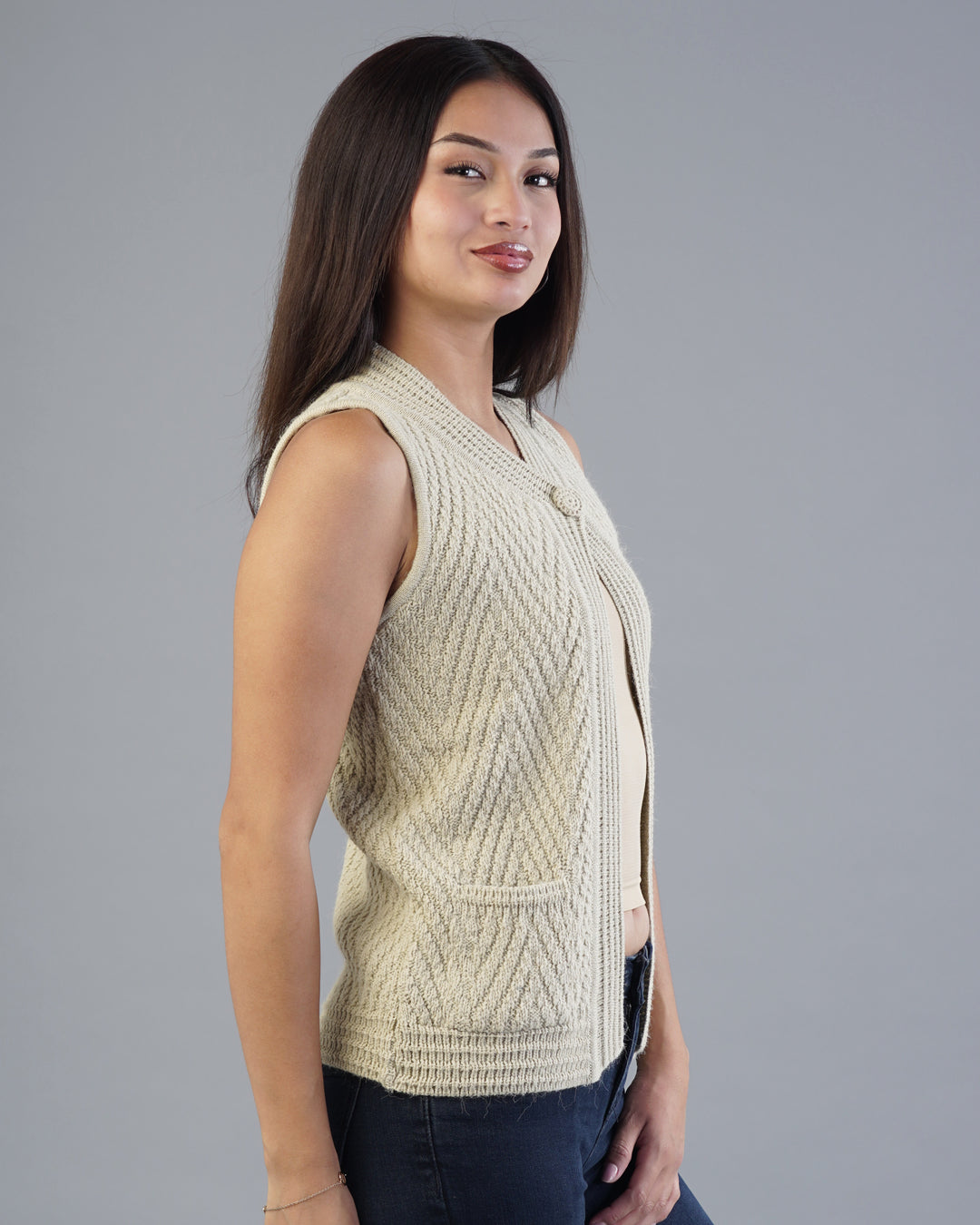 Vera V-Neck Knit Cardigan