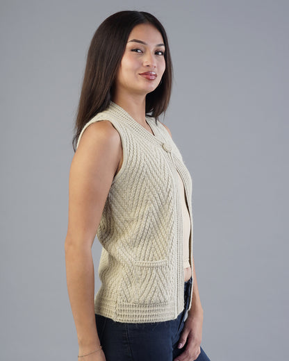 Vera V-Neck Knit Cardigan