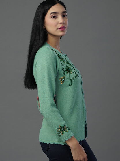 The Emerald Shadow Knit