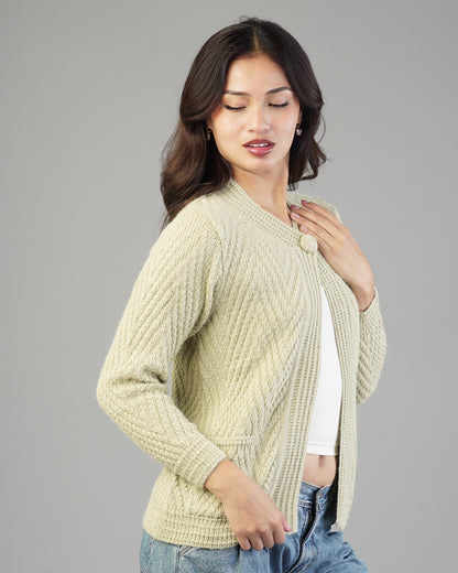 Maeve V-Neck Knit Cardigan