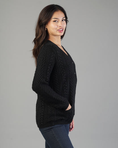 Livia V-Neck Knit Cardigan