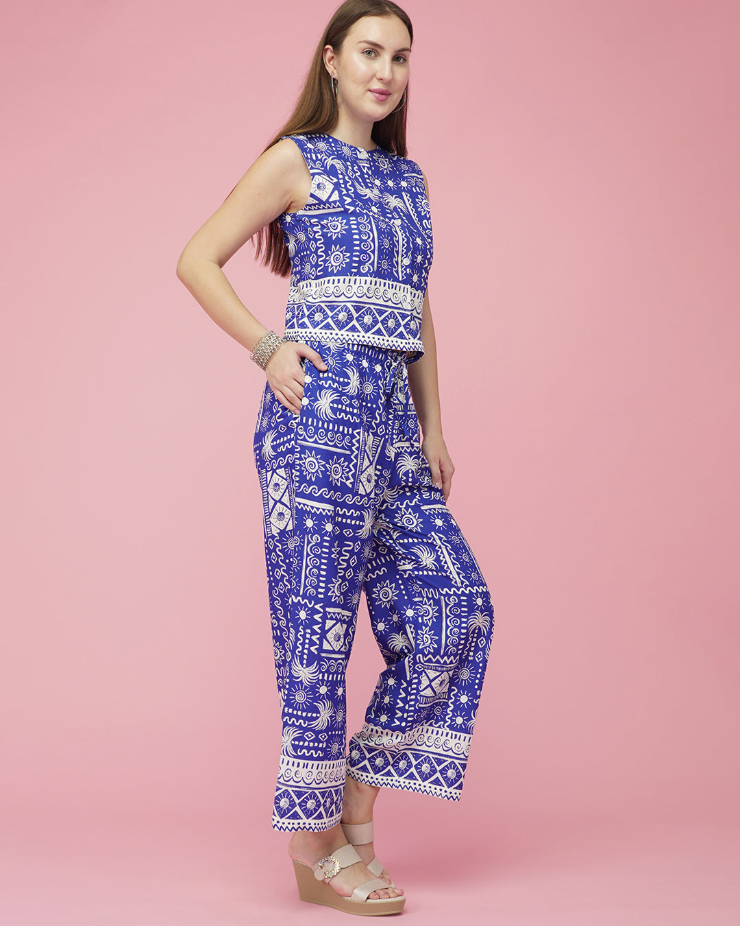 Indigo Tribe Printed Co-Ord