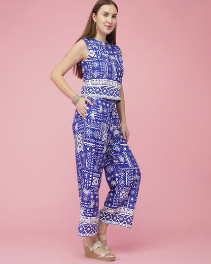 Indigo Tribe Printed Co-Ord