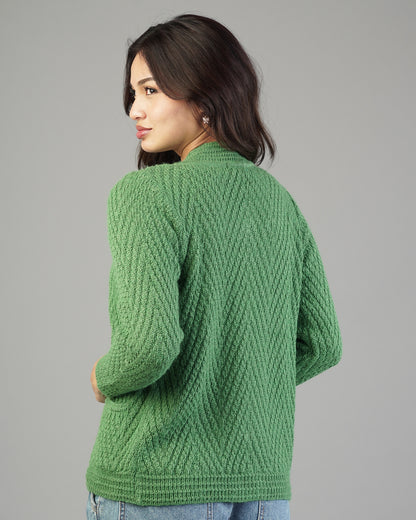 Maeve V-Neck Knit Cardigan