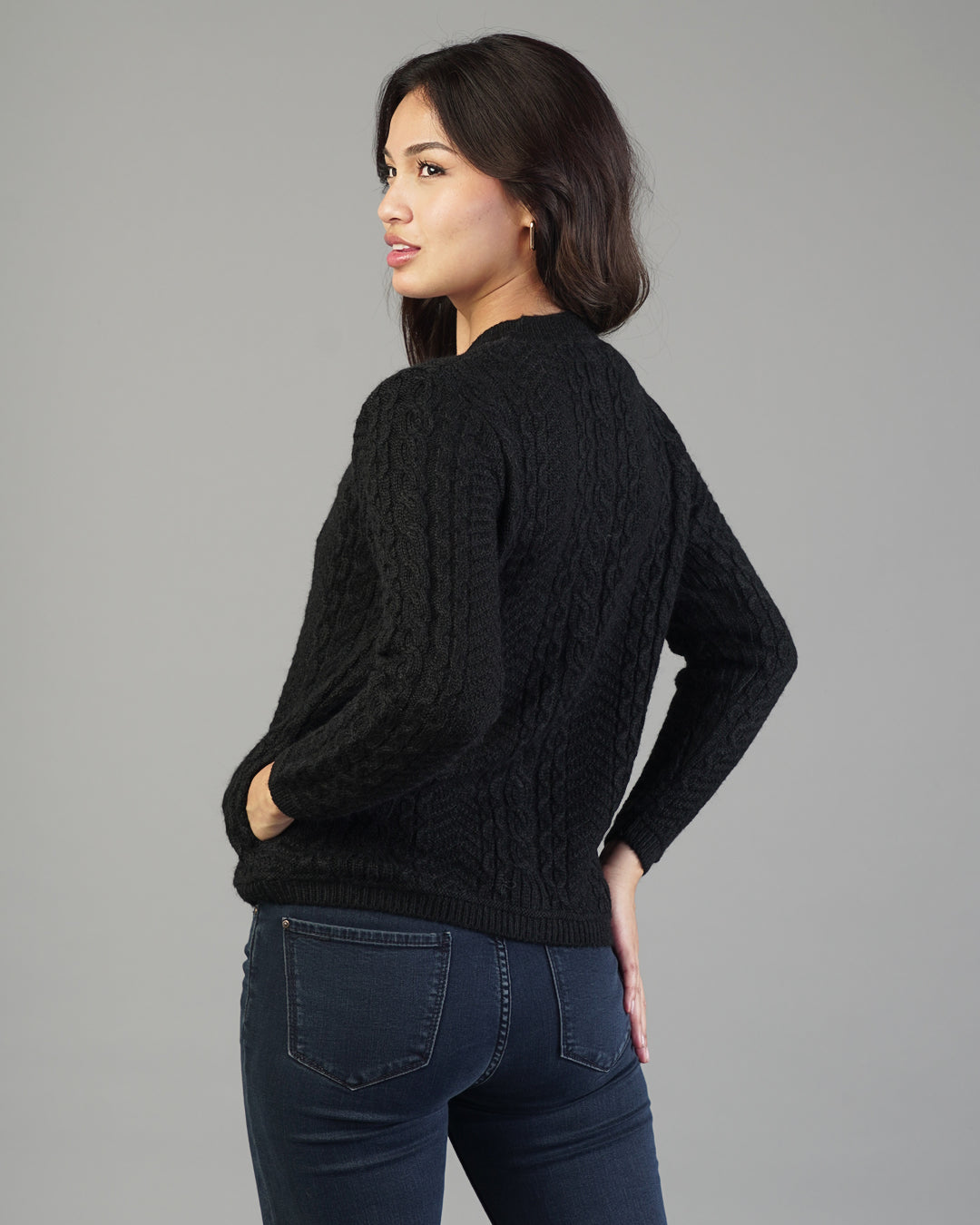 Iris V-Neck Knit Cardigan
