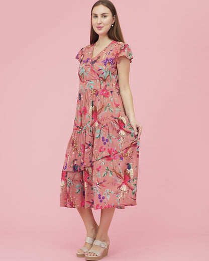 Meadow Muse Floral Shirt Dress