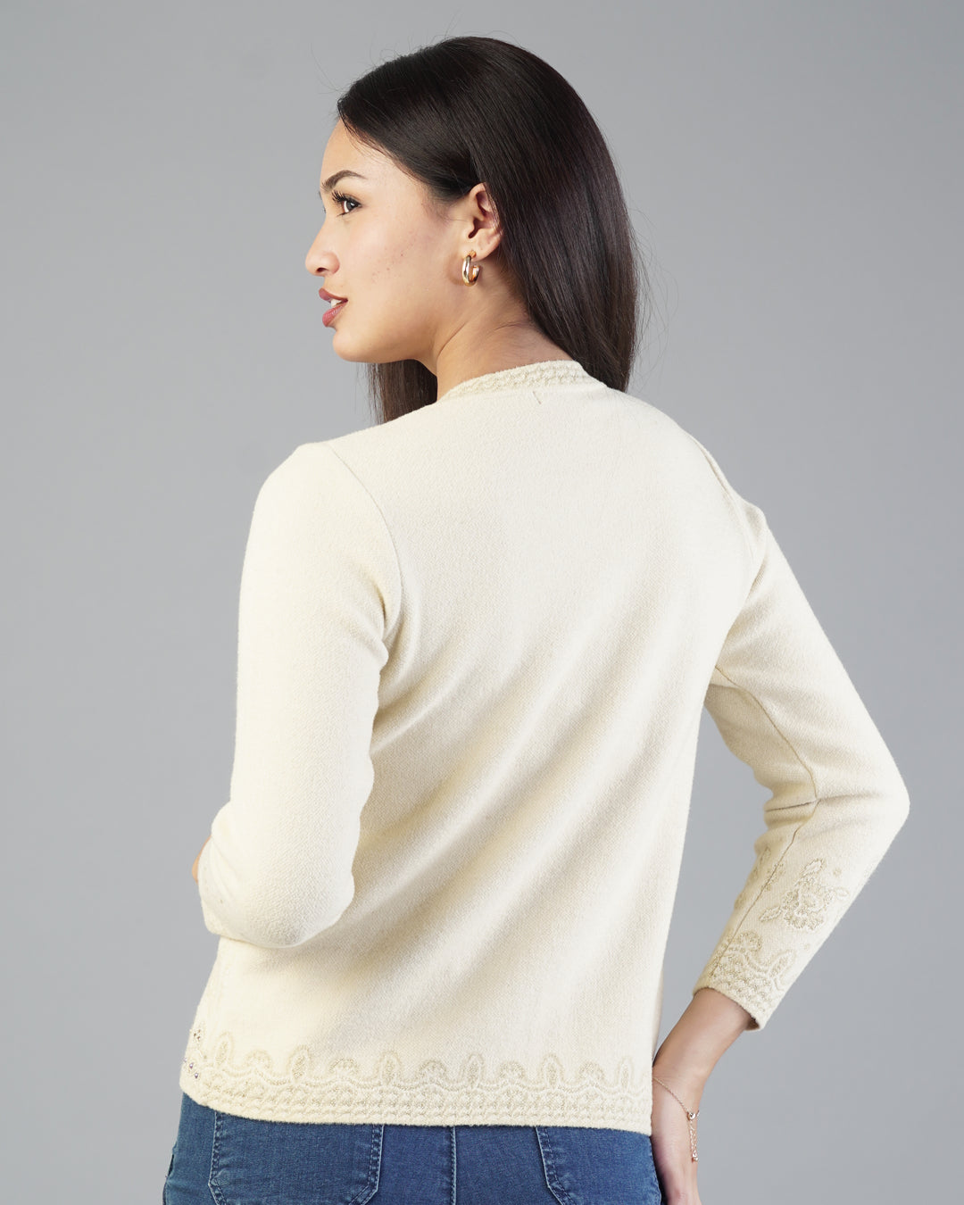 Fiona Beaded Cardigan