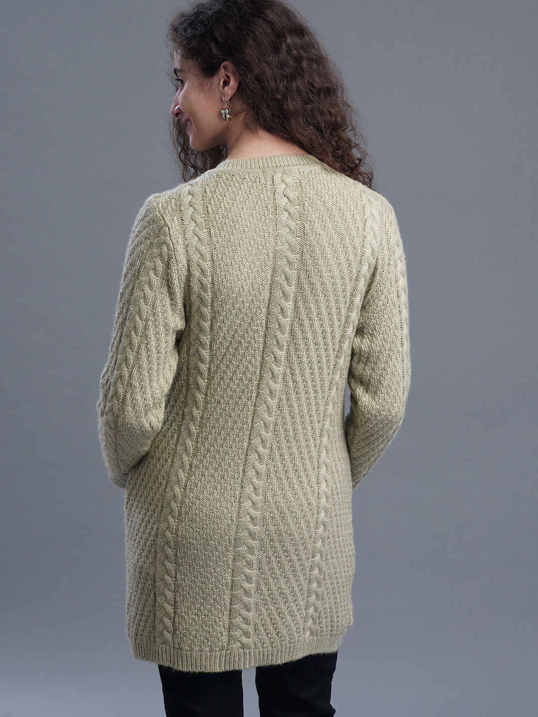 Noor Fawn Knit Long Cardigan