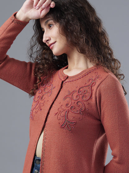 Virsa Ornate Embroidered Cardigan