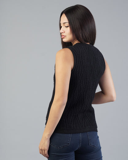 Lyra V-Neck Knit Cardigan