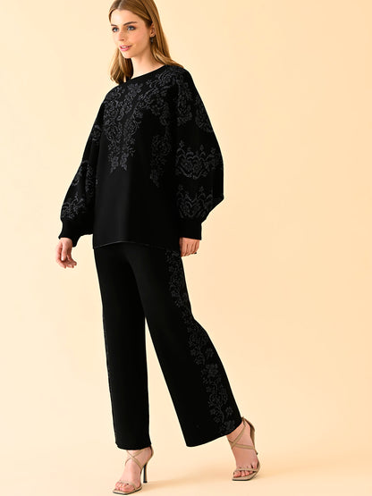 Onyx Dream Embroidered Co-Ord