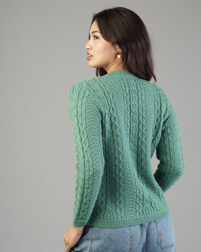 Iris V-Neck Knit Cardigan