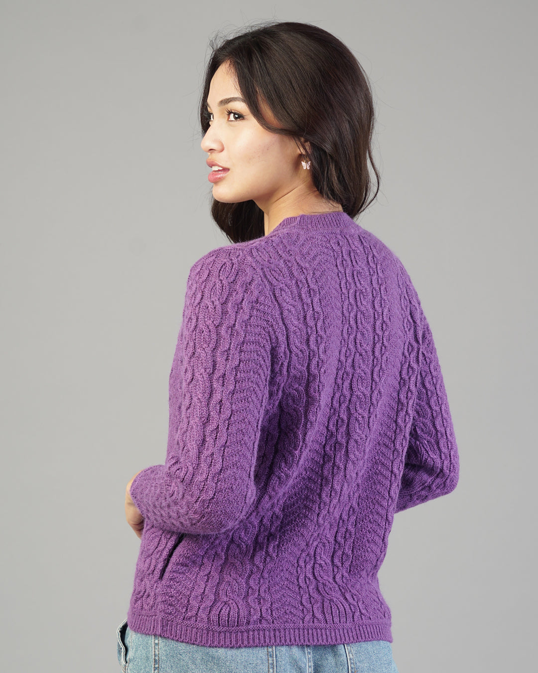 Iris V-Neck Knit Cardigan