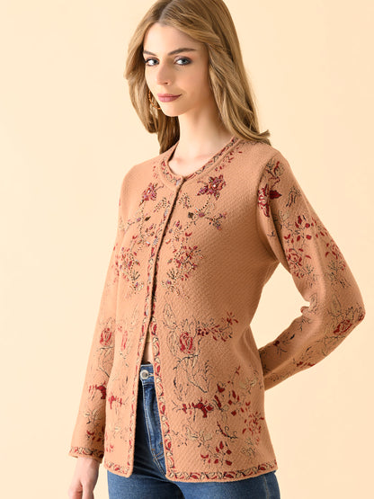 Midnight Grace Button-Down Cardigan