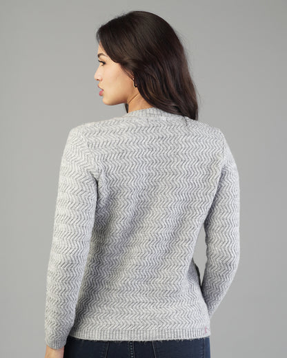 Noelle V-Neck Knit Cardigan
