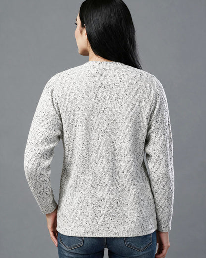 The Heather Luxe V-Neck cardigan