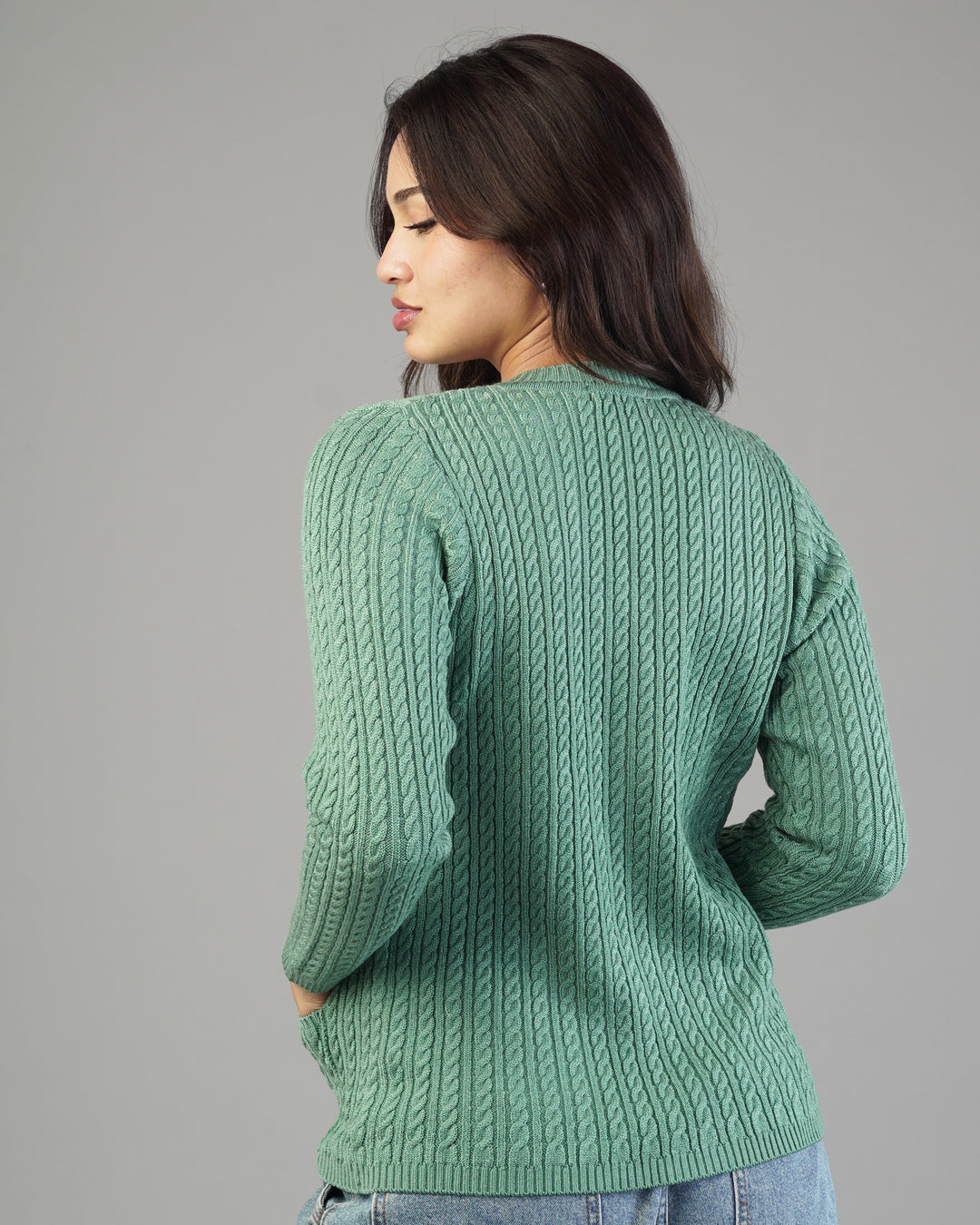 Dalia V-Neck Knit Cardigan