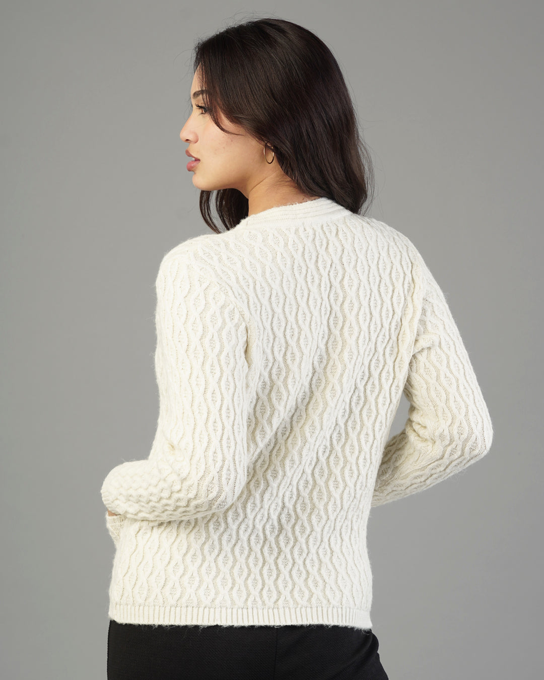 Anya V-Neck Knit Cardigan