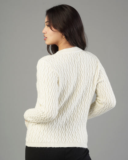 Anya V-Neck Knit Cardigan