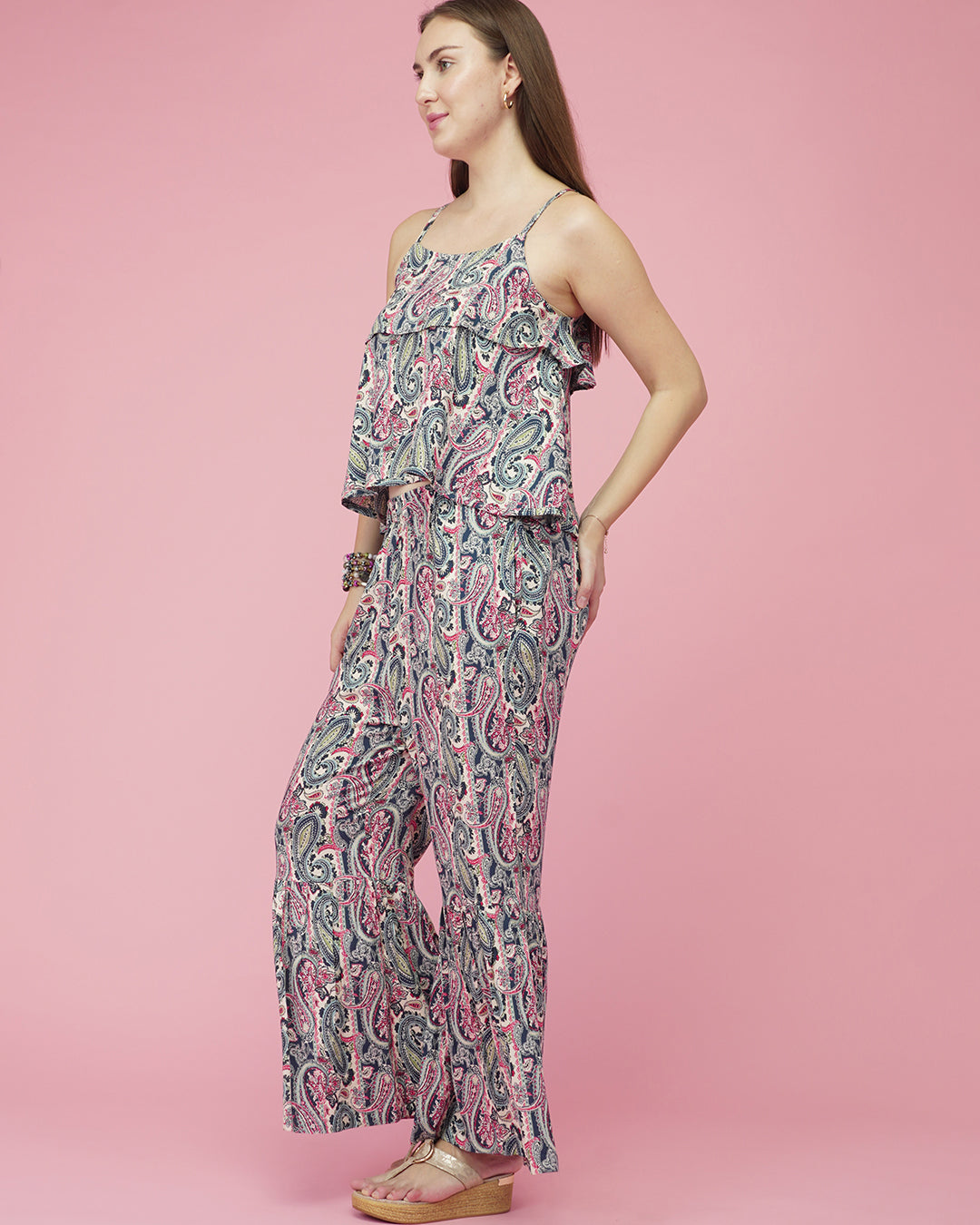 Paisley Drift Layered Co-Ord