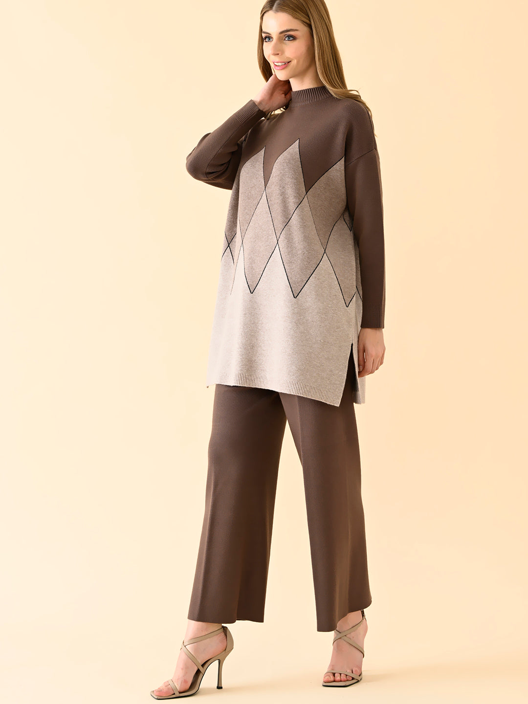 Diamond Knit Set