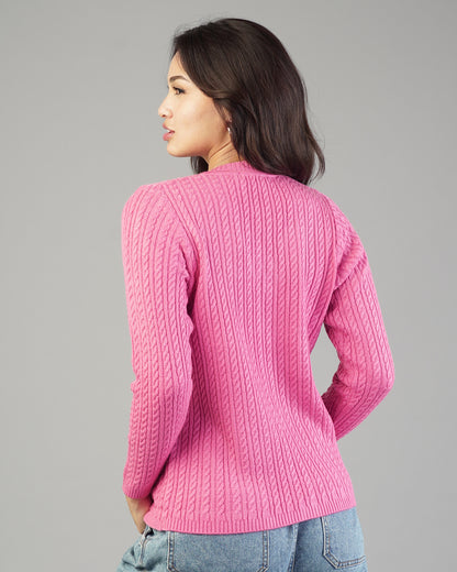 Dalia V-Neck Knit Cardigan