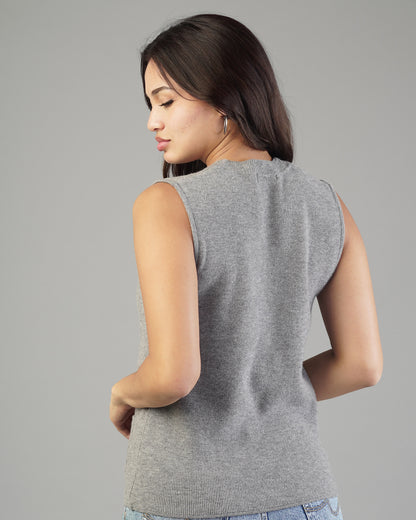 Elara V-Neck Knit Cardigan