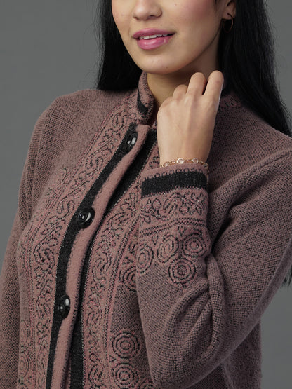 The Espresso Jacquard Layer