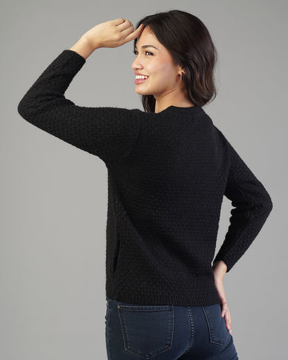 Elena V-Neck Knit Cardigan
