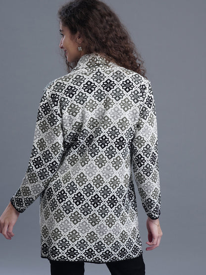  Inaaya Long Knit Cardigan