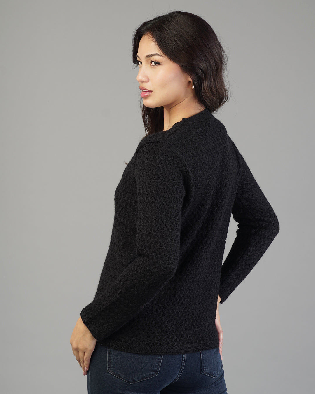 Mina V-Neck Knit Cardigan