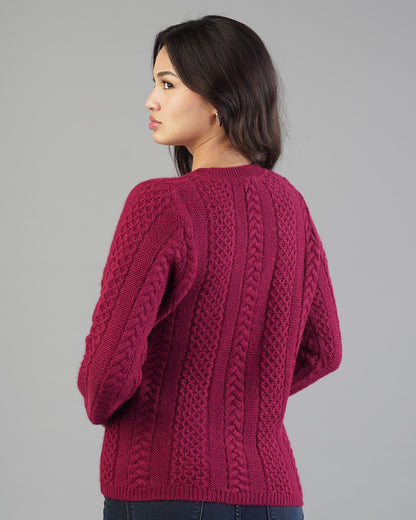 Livia V-Neck Knit Cardigan