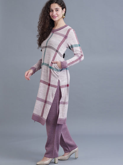 Inaaya Jacquard Casual Set