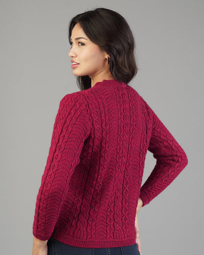 Iris V-Neck Knit Cardigan
