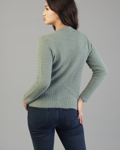 Mina V-Neck Knit Cardigan