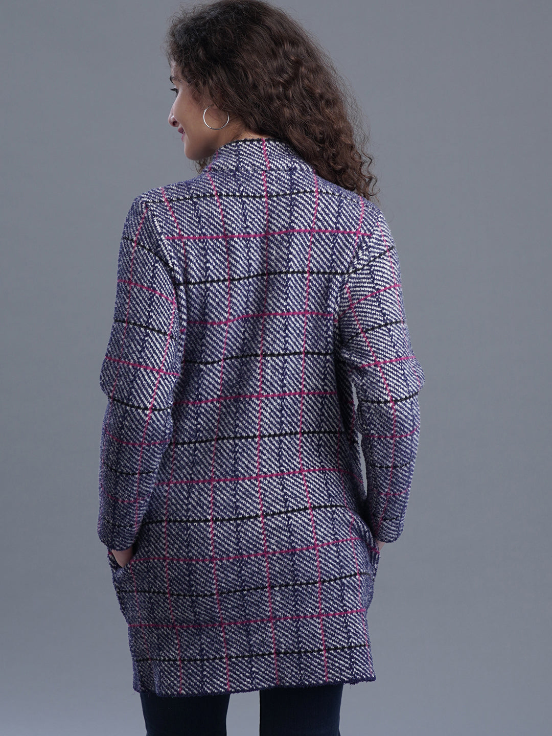  Elira Long Jacquard Cardigan